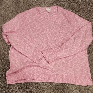 J Crew Pink Sweater